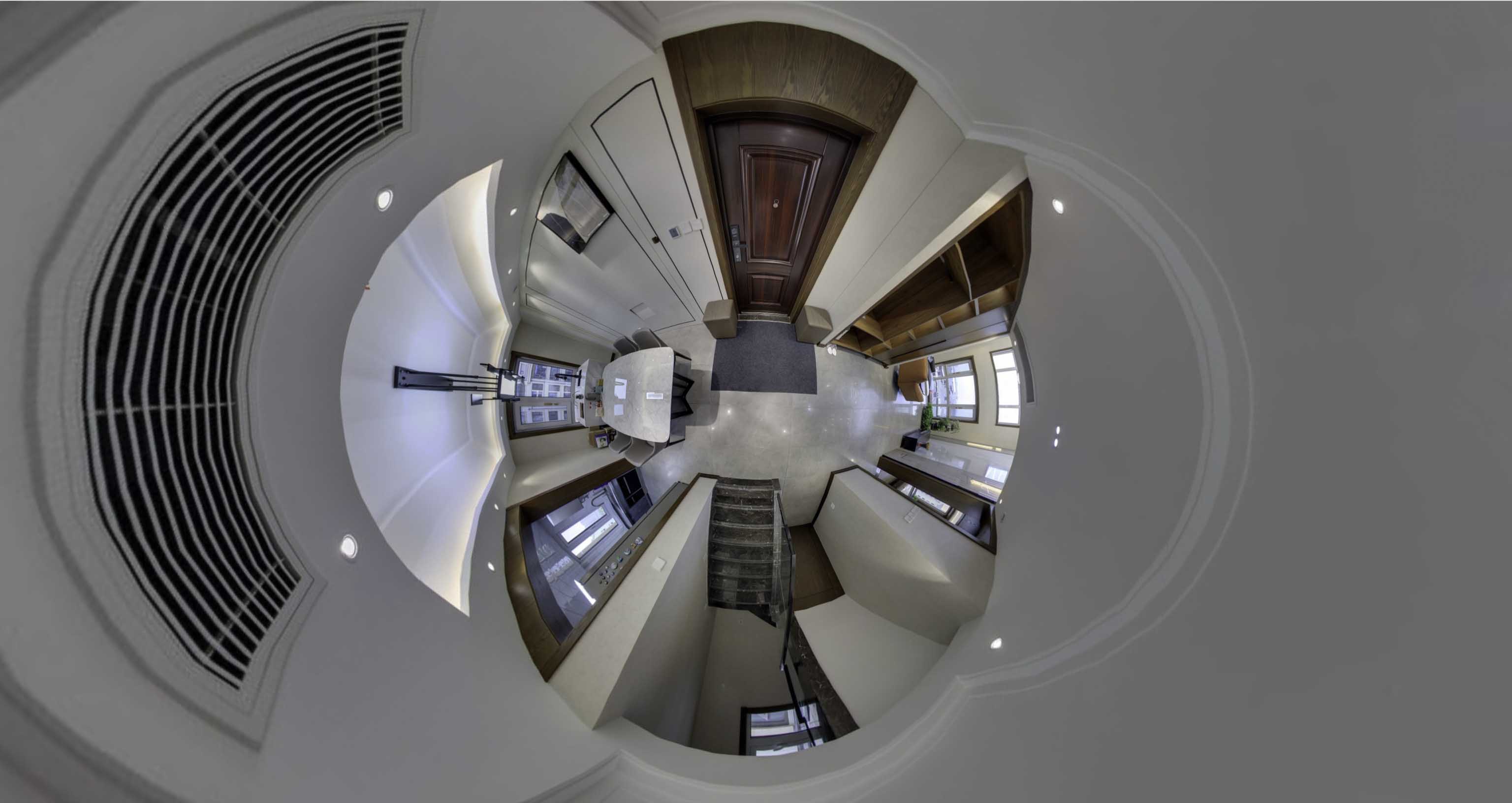 本号镇360全景在监控领域的应用及其在手绘地图中的探索